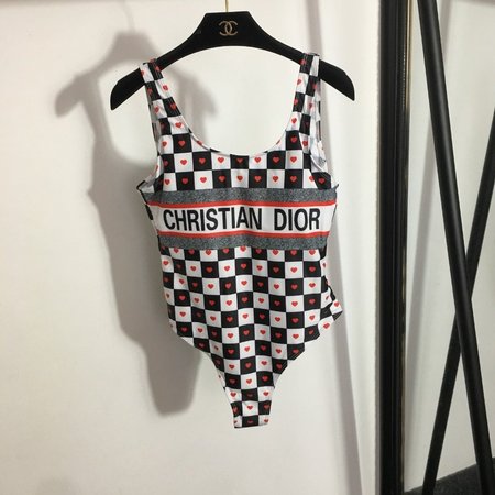 Dior Grid One-Piece Swimsuit