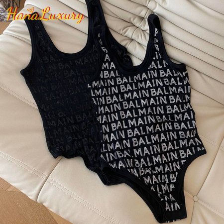 Balmain One-Piece Swimsuit S-L