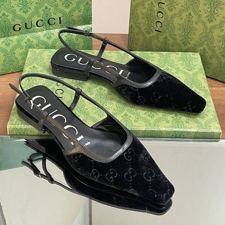 Gucci Women's GG Slingback Ballet Flat 35-42