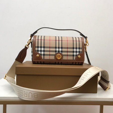 Burberry Top Handle Note Bag