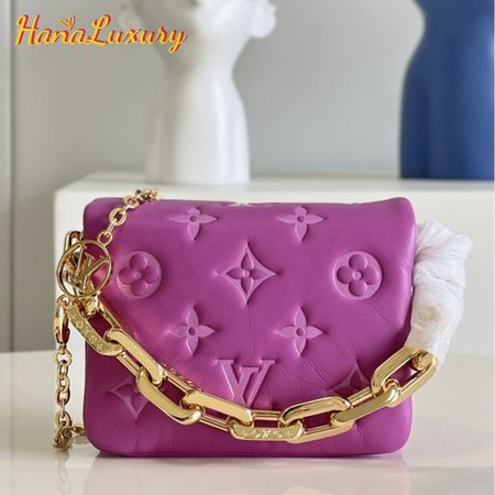 Louis Vuitton Beltbag Coussin Cruise 22 Monogram Embossed Orchid