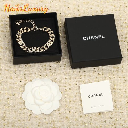 Chanel Gold and Diamond Bracelet