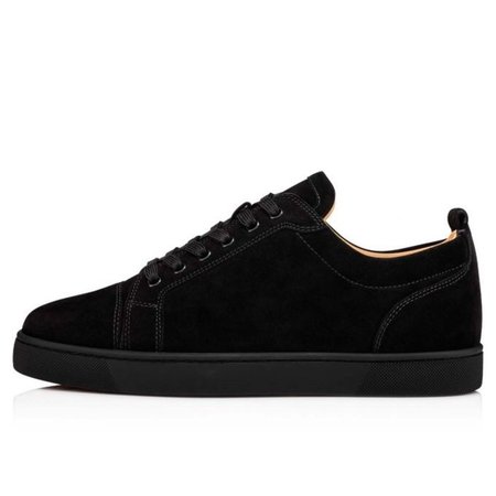 Christian Louboutin Black Louis Junior Sneakers