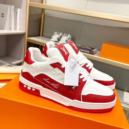 trainer #54 signature red white