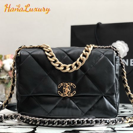 Chanel 19 Handbag Lambskin