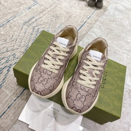 Gucci GG Rhyton Sneakers in Beige