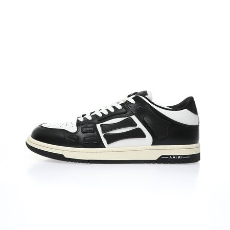 Amiri Skel Top Low Black White Sneaker