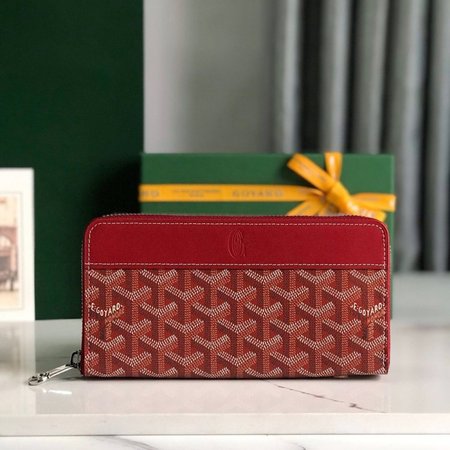 Goyard Matignon Wallet GM Red