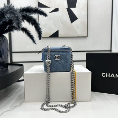 Chanel Fossil Leather Purse Shoulder Strap