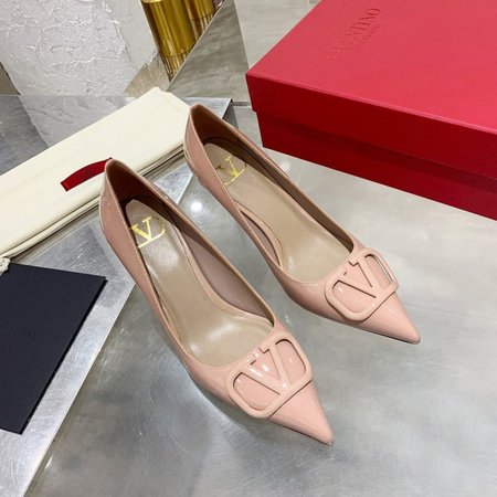 Valentino Garavani Vlogo Ankle-Wrapped High Heels