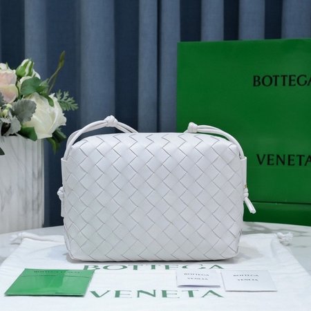 Bottega Veneta Loop Camera Bag Bone