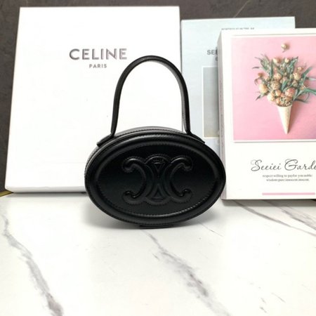 Celine Cuir Triomphe Black 198613