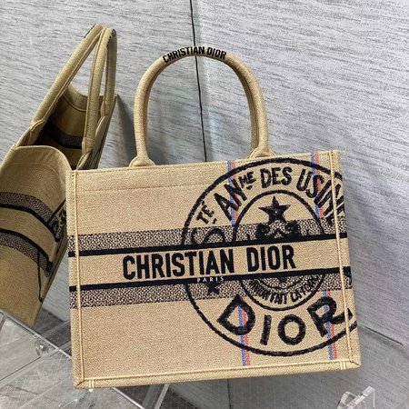 Dior Tote Bag Embroidery Book Tote