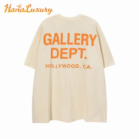 Gallery Dept Souvenir T-Shirt Cream/Orange