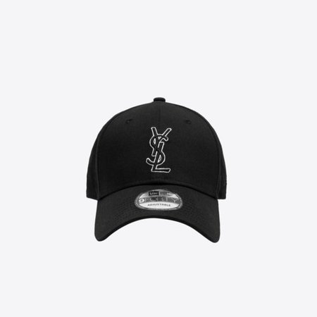 YSL New Era Cassandre Cap In Canvas