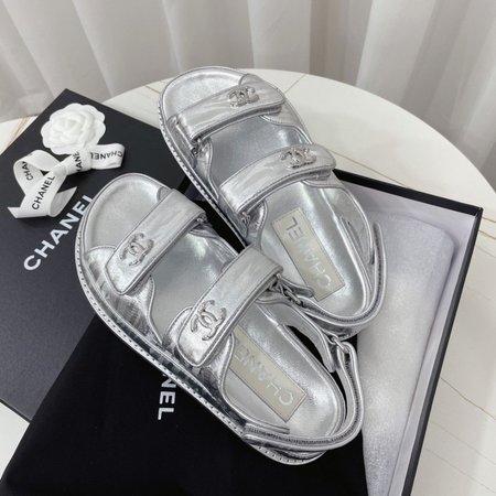 Chanel Sandal Silver 35-39