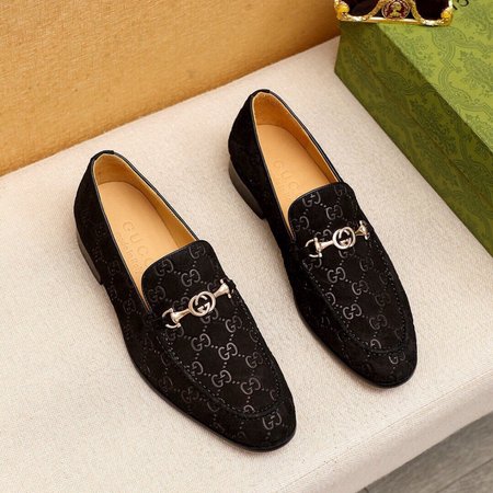 Gucci Jordaan GG Velvet Loafer Black 38-44