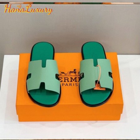 Hermes Oran Sandal Green 39-44